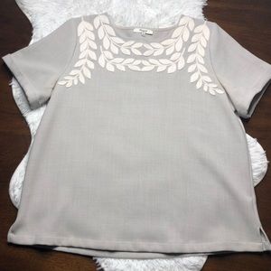 Madewell Ivy Embroidered Top